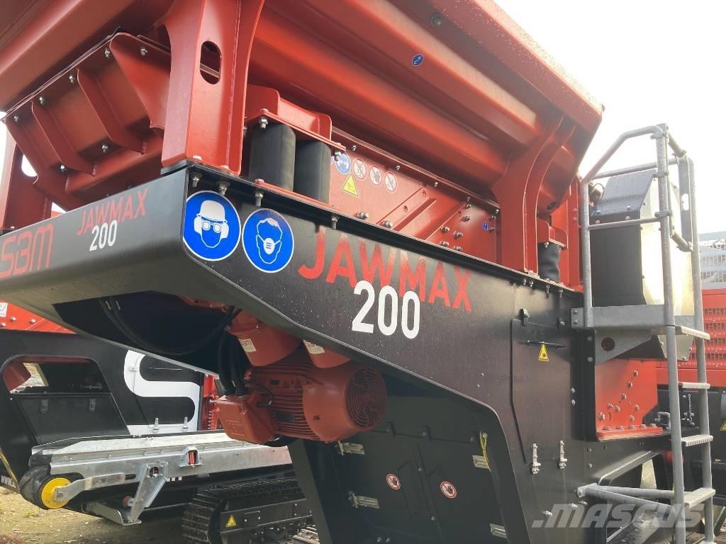 SBM Jawmax 200 Britadores móveis