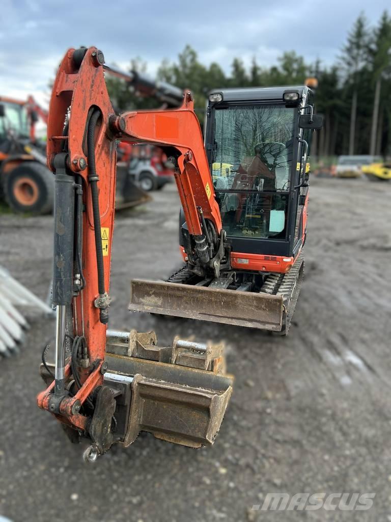 Kubota KX 027 Mini Escavadoras <7t