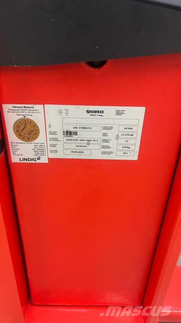 Linde T18 Empilhador para operador externo