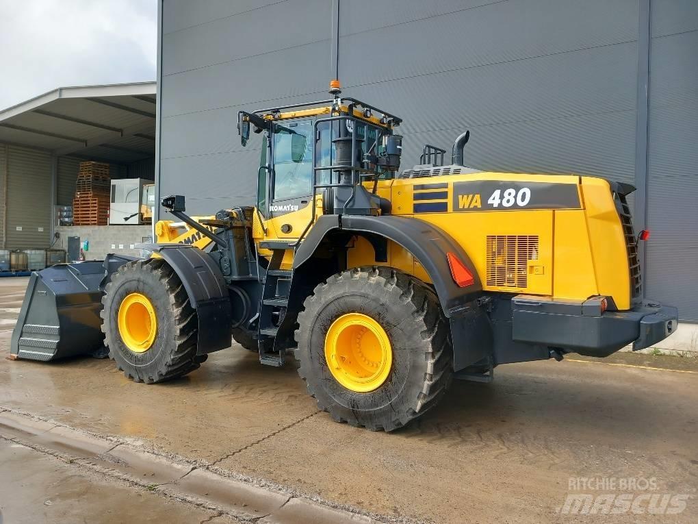 Komatsu WA480-8 Pás carregadoras de rodas