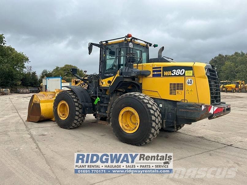 Komatsu wa380 Pás carregadoras de rodas