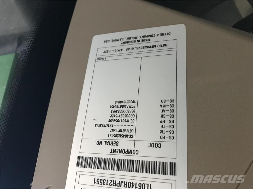 John Deere 6R 140 Tratores Agrícolas usados