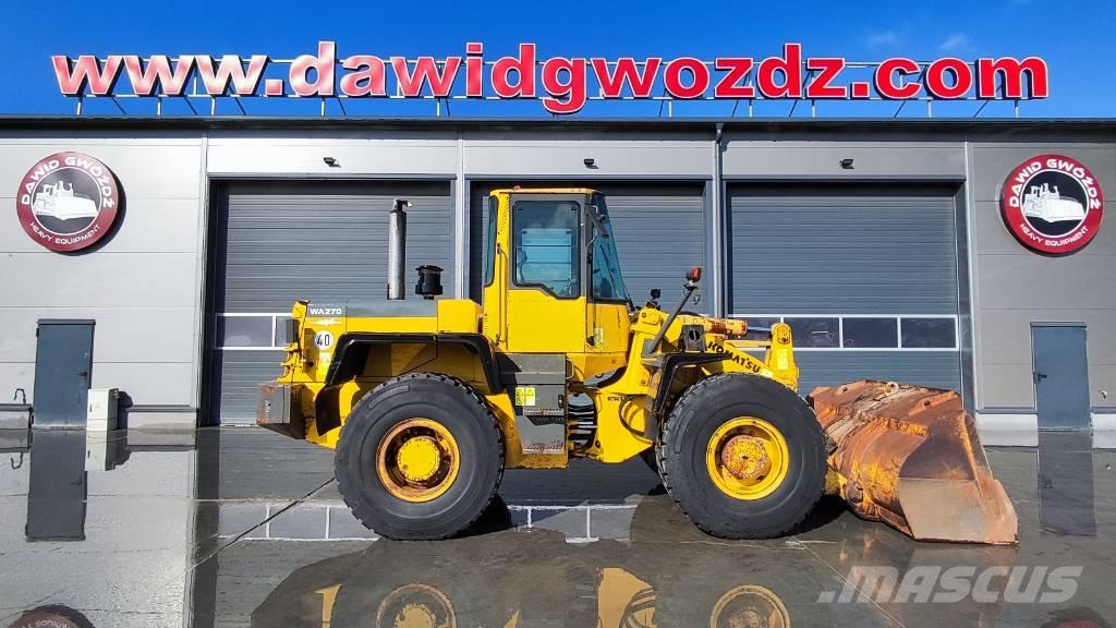 Komatsu WA 270-3 Pás carregadoras de rodas