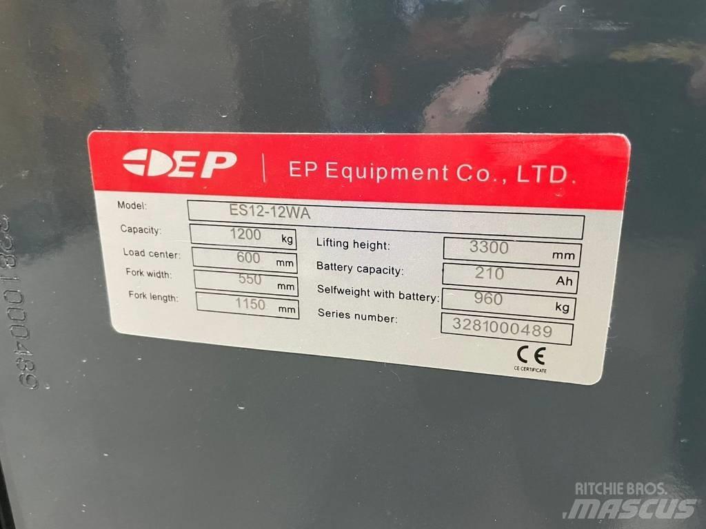 EP ES 12-12 WA Empilhador para operador externo