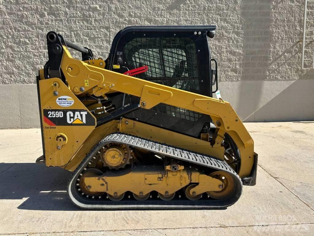 CAT 259D Carregadoras de direcção deslizante