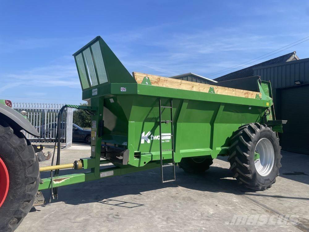 Ktwo Duo 1200 Espalhadores de estrume