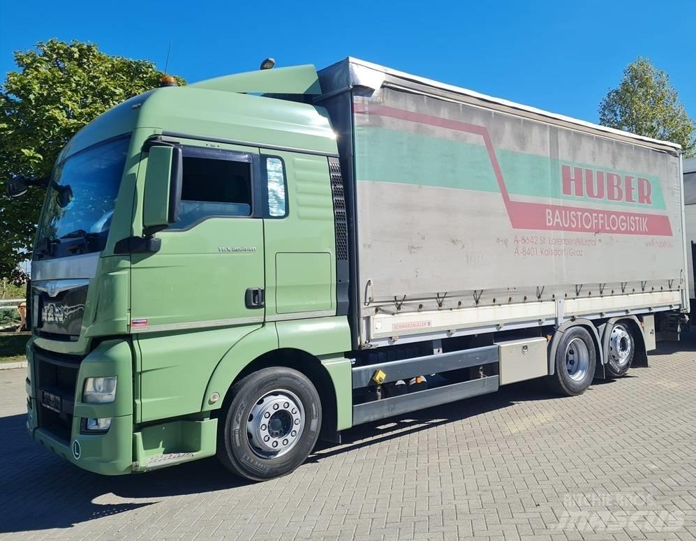 MAN 26.440 / 7.4m / LIFT Camiões caixa cortinas laterais