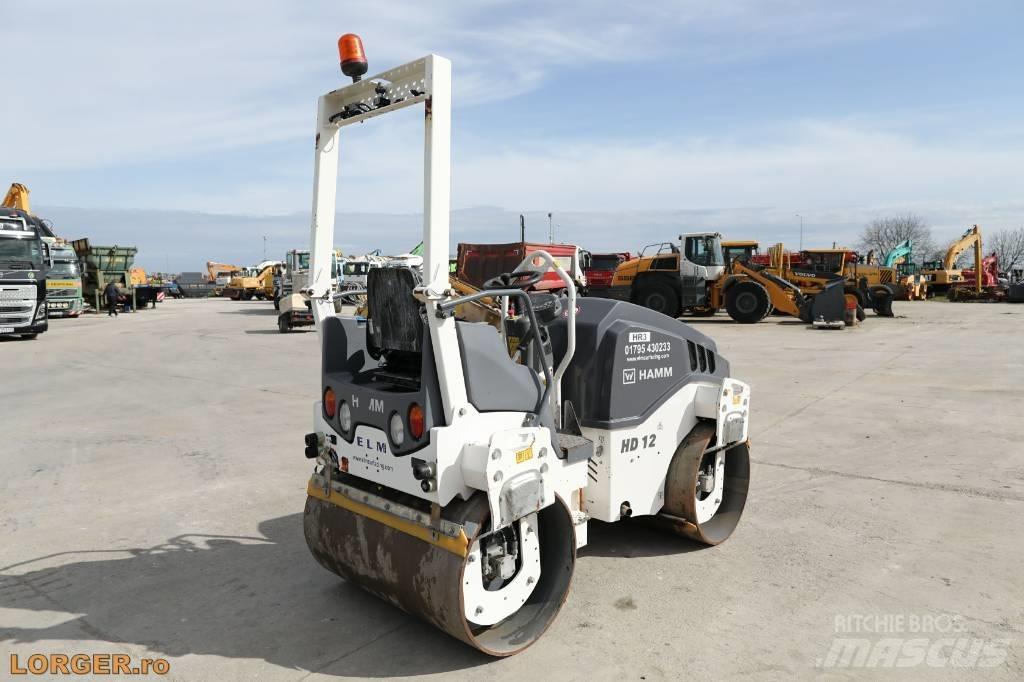 Hamm HD 12 VV Cilindros Compactadores tandem