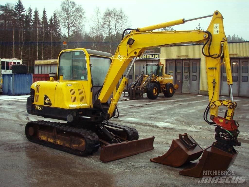 Hyundai Robex 55-7 Mini Escavadoras <7t