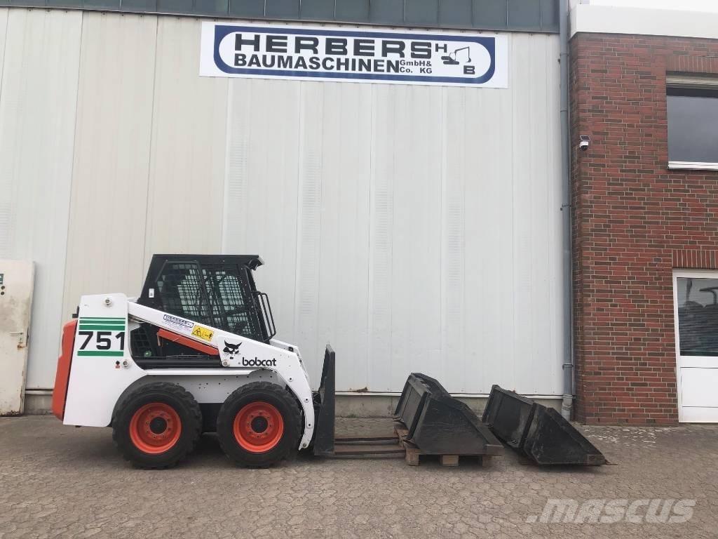 Bobcat 751 Carregadoras de direcção deslizante