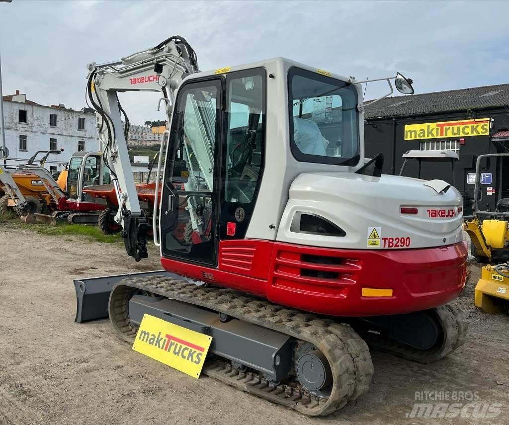 Takeuchi TB290 Escavadoras Midi 7t - 12t