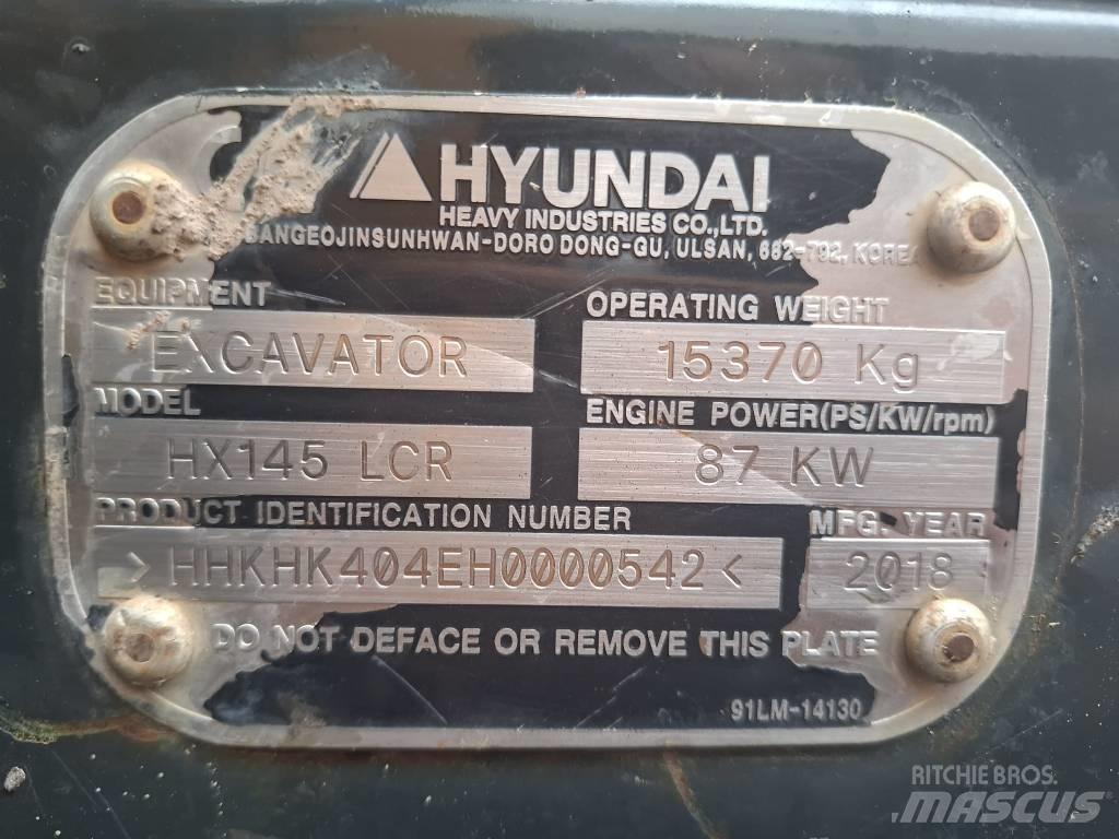 Hyundai HX 145 LCR Escavadoras de rastos