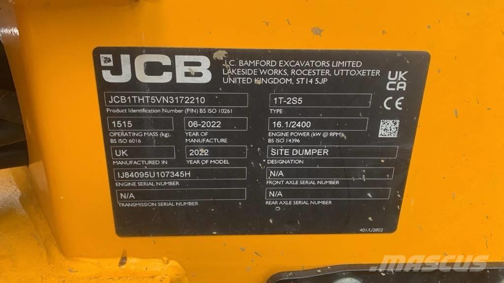 JCB 1 T2-S5 Dumpers de obras