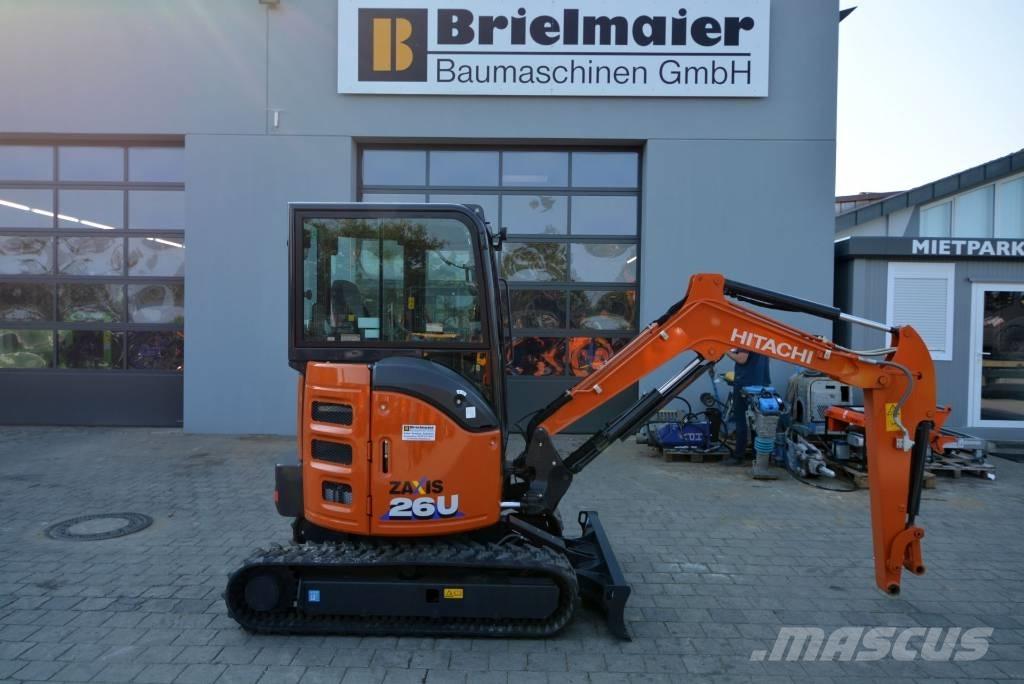 Hitachi ZX 26 U-6 Mini Escavadoras <7t