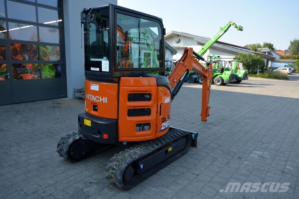 Hitachi ZX 26 U-6 Mini Escavadoras <7t