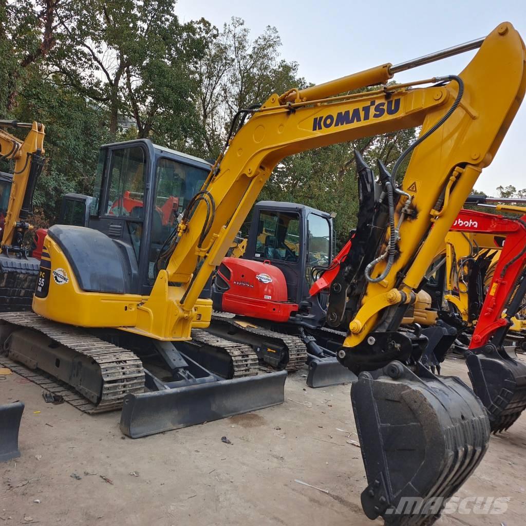 Komatsu PC 55 MR Mini Escavadoras <7t