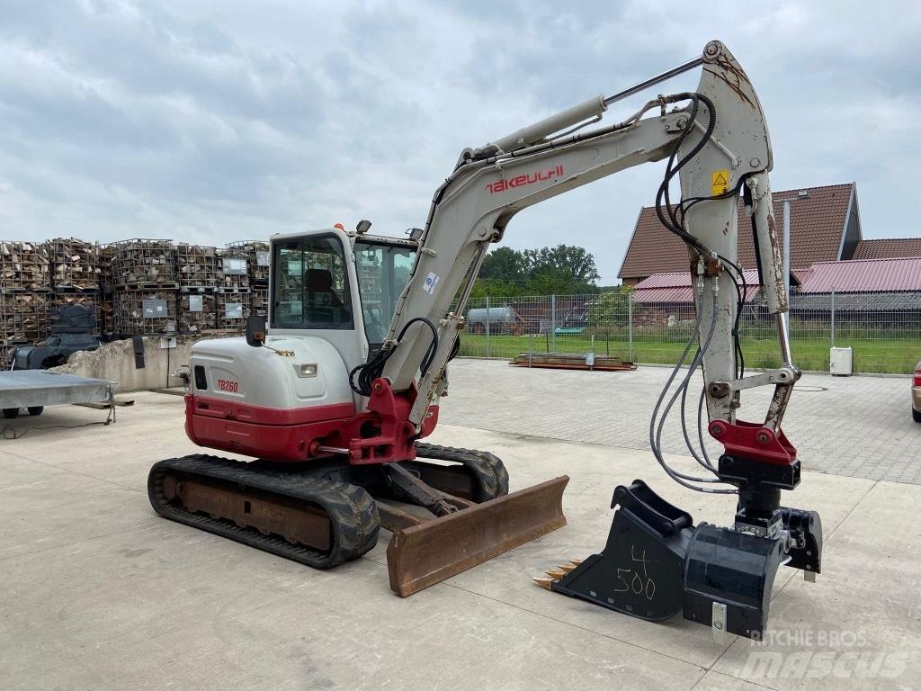 Takeuchi TB 260 Mini Escavadoras <7t