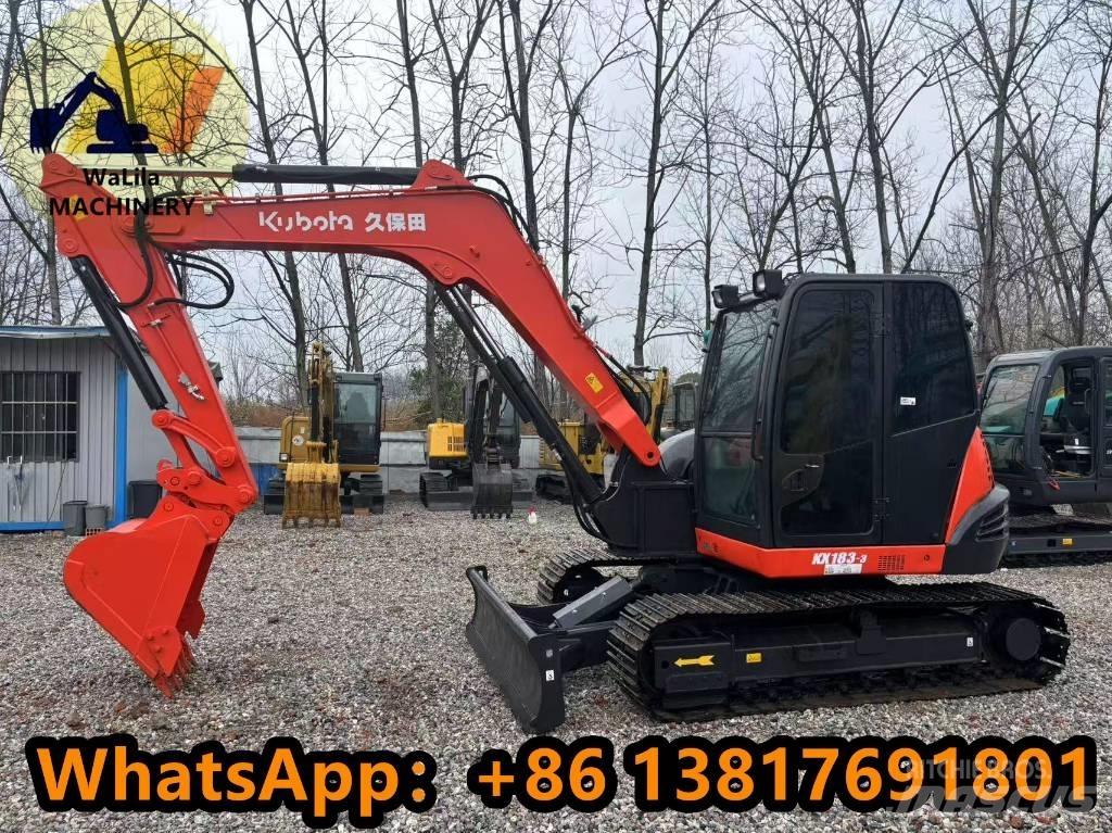 Kubota KX 183 Mini Escavadoras <7t