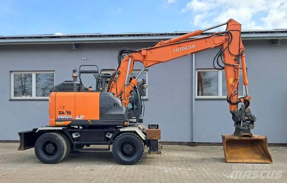 Hitachi ZX 145 W-6 Escavadoras de rodas