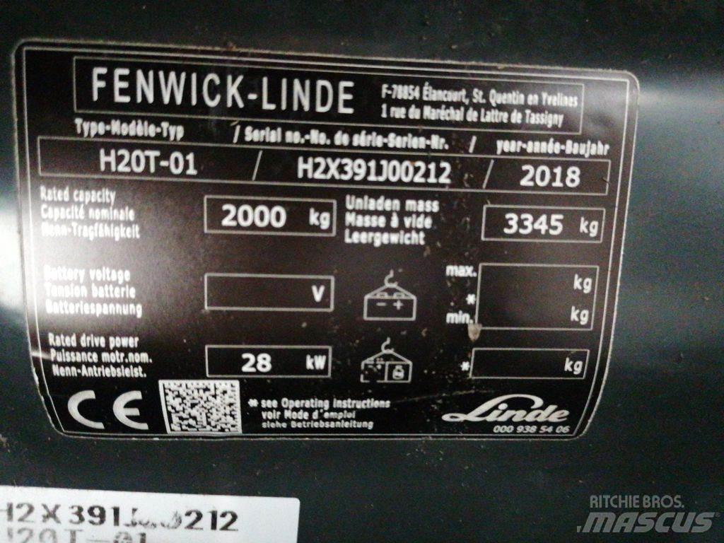 Linde H20T-01 Empilhadores a gás