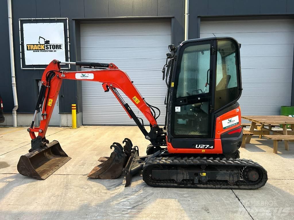 Kubota U 27-4 Mini Escavadoras <7t