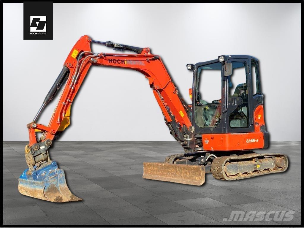 Kubota U36-4 GLS2 Mini Escavadoras <7t