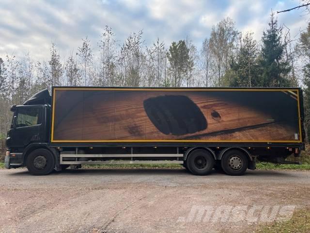 Scania P 230 Camiões de caixa fechada
