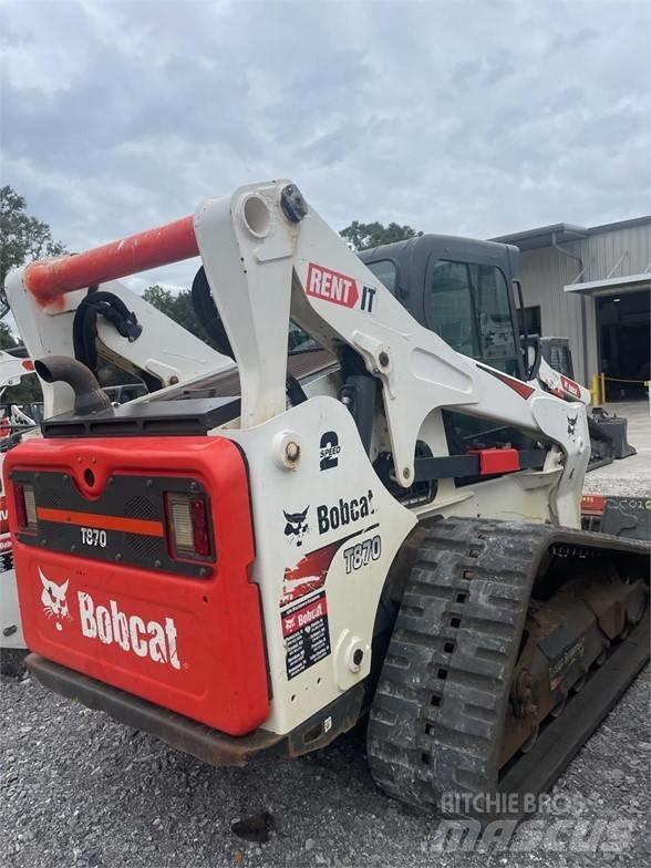 Bobcat T870 Carregadoras de direcção deslizante