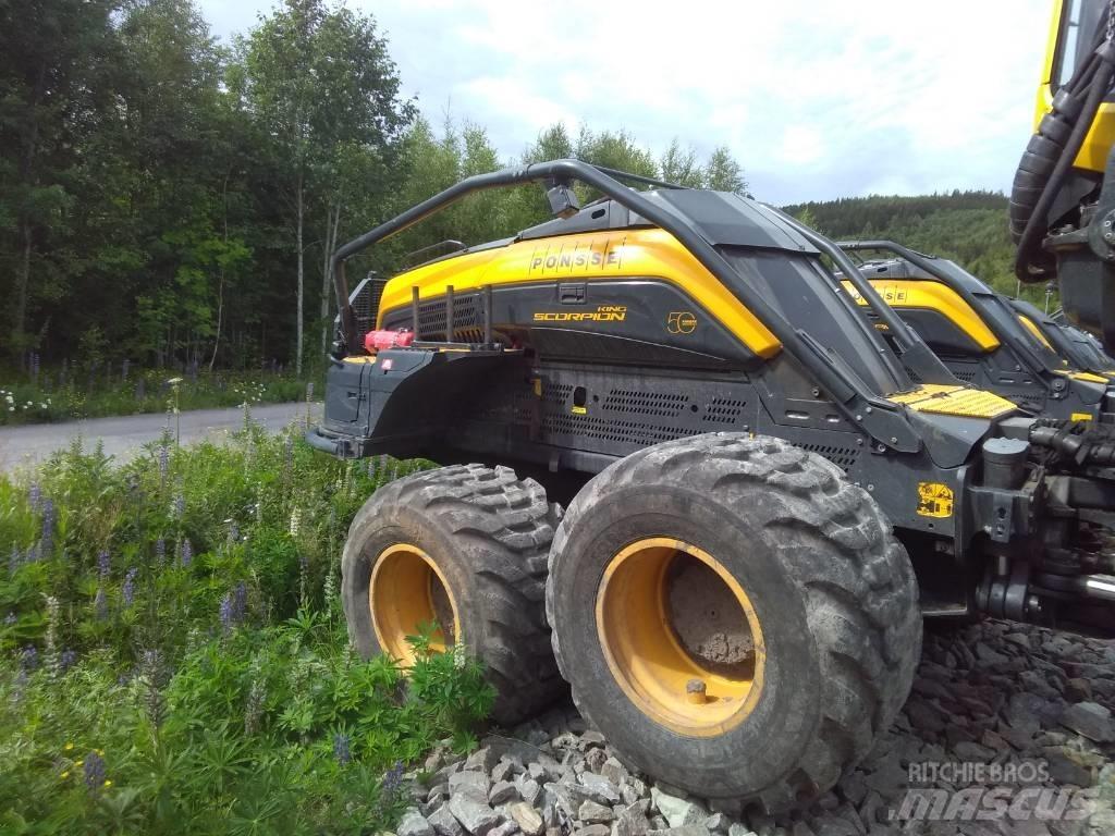 Ponsse Scorpion King Processadores florestais