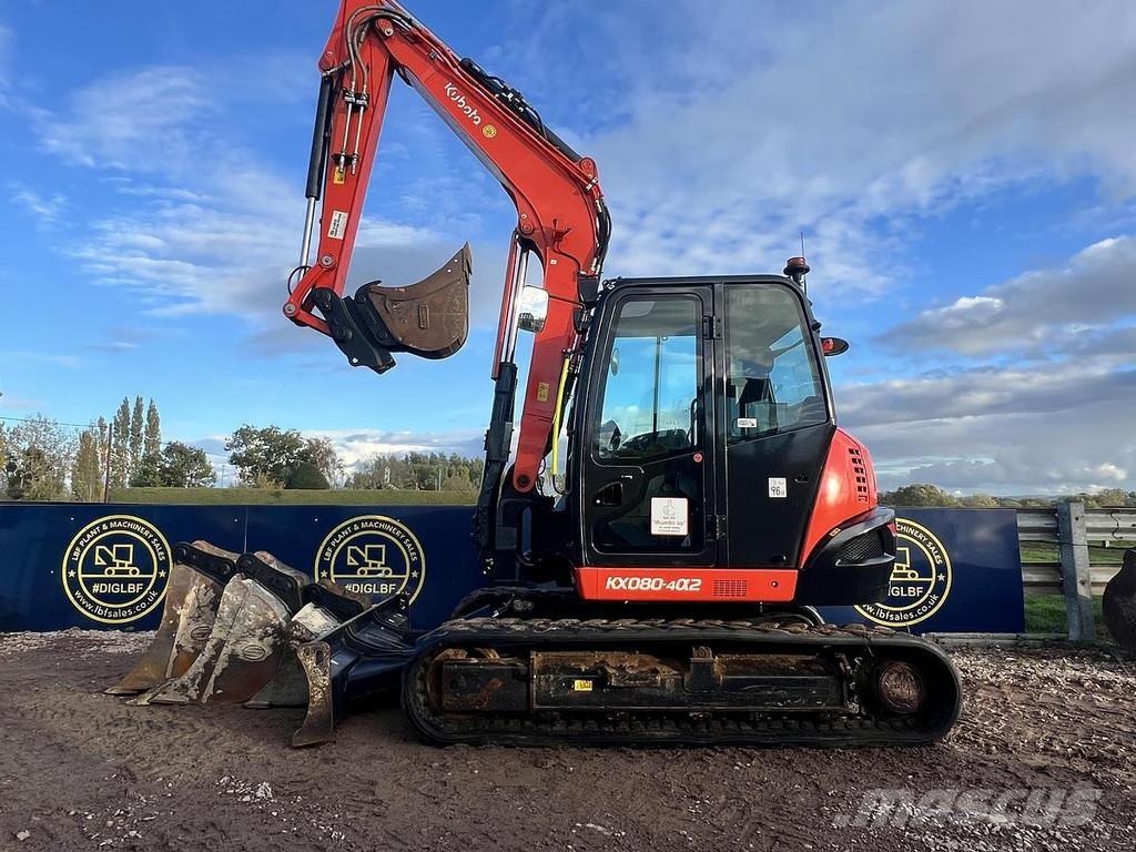Kubota KX080-4a2 Escavadoras especiais