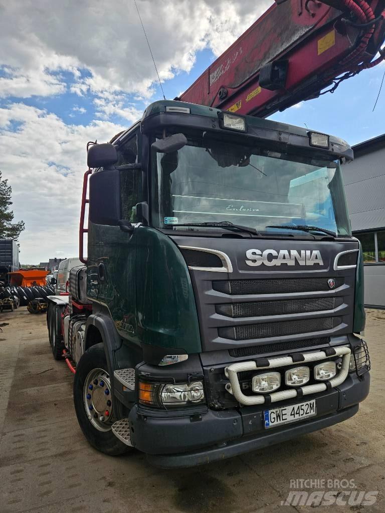 Scania R 560 Camiões de transporte de troncos