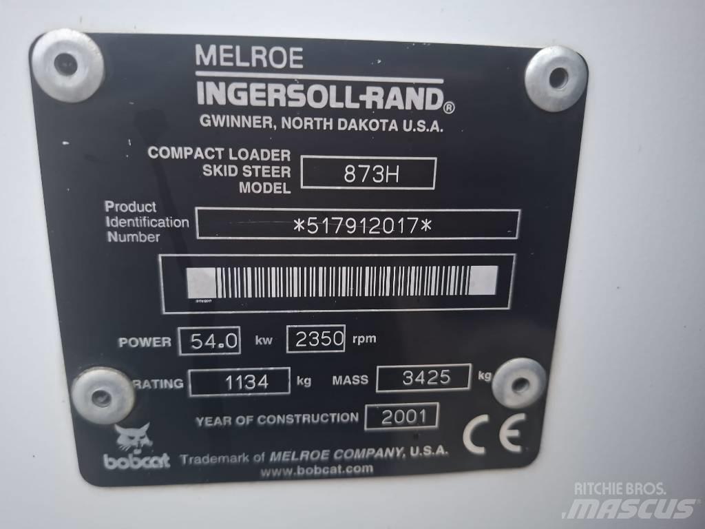 Bobcat 873H Carregadoras de direcção deslizante
