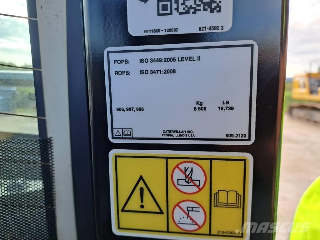CAT 906 (Bucket+Forks) Pás carregadoras de rodas