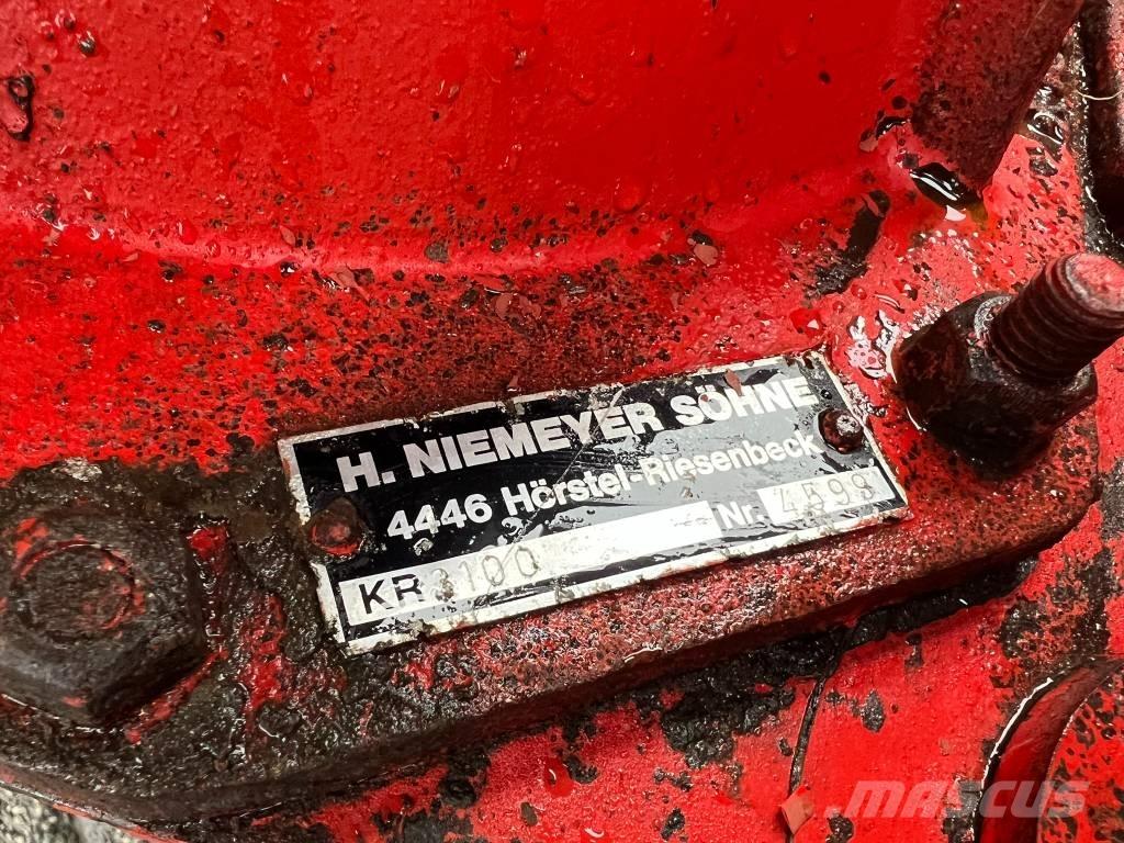 Niemeyer KR 3100 Grades mecânicas e moto-cultivadores