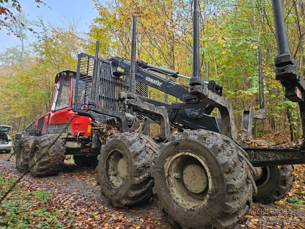 Komatsu 875 Forwarders florestais