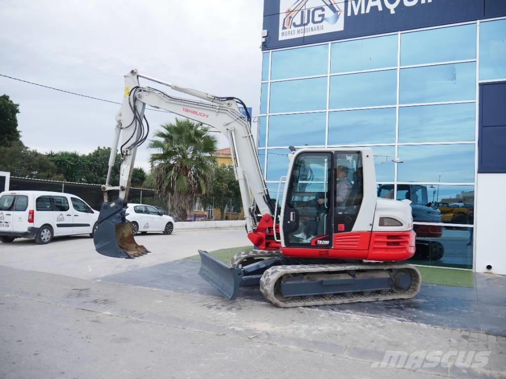 Takeuchi TB 290 Escavadoras Midi 7t - 12t