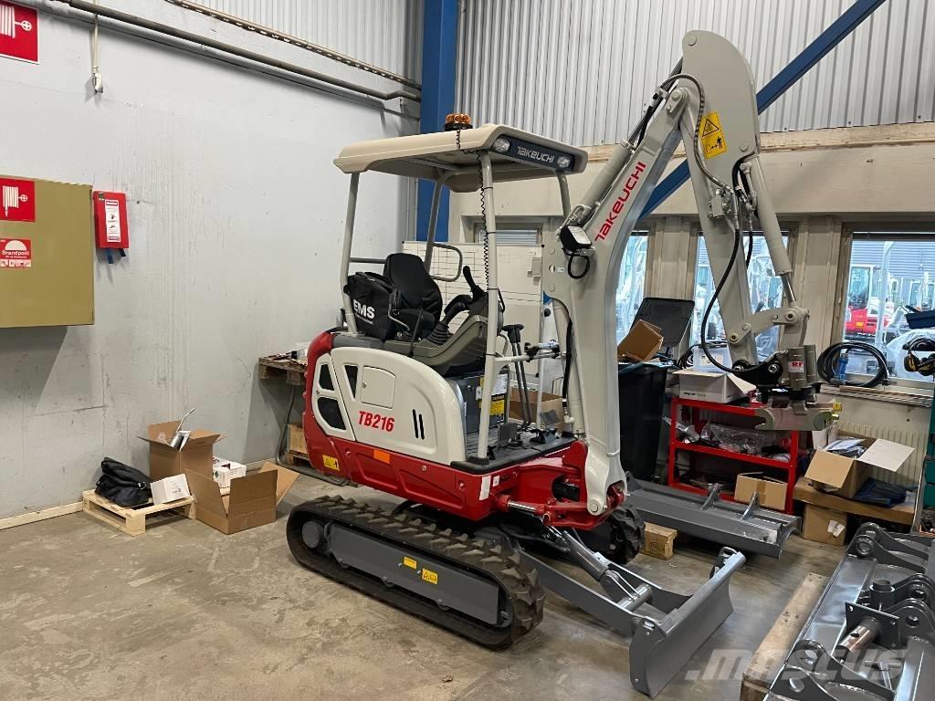 Takeuchi TB 216 Mini Escavadoras <7t