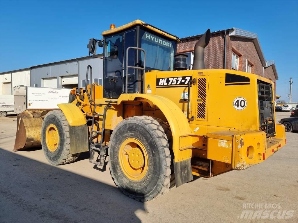 Hyundai HL 757-7 Pás carregadoras de rodas