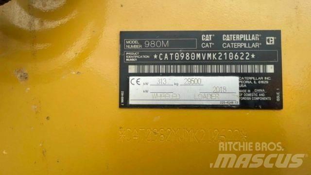 CAT 980 M Pás carregadoras de rodas