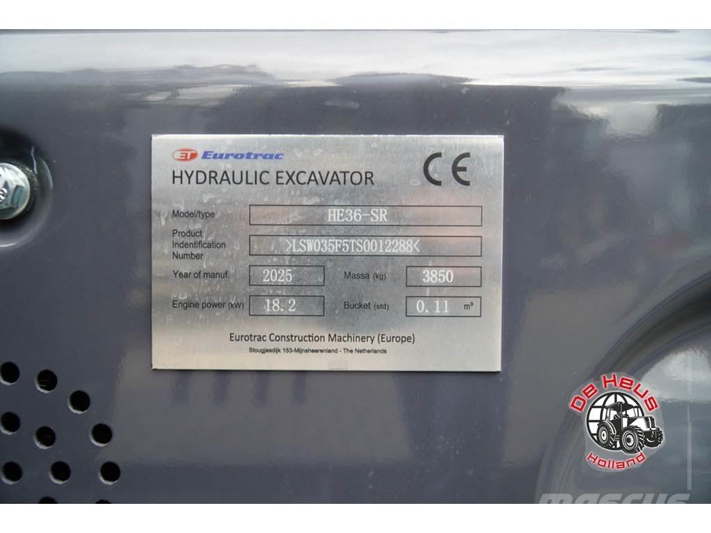 Eurotrac HE36SR Escavadoras especiais