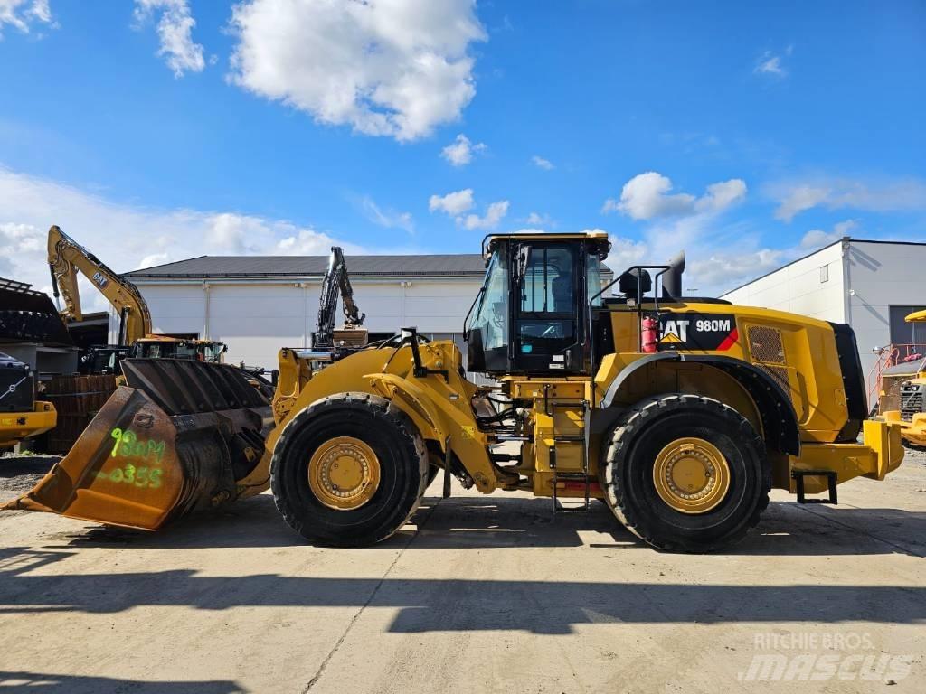 CAT 980M Pás carregadoras de rodas