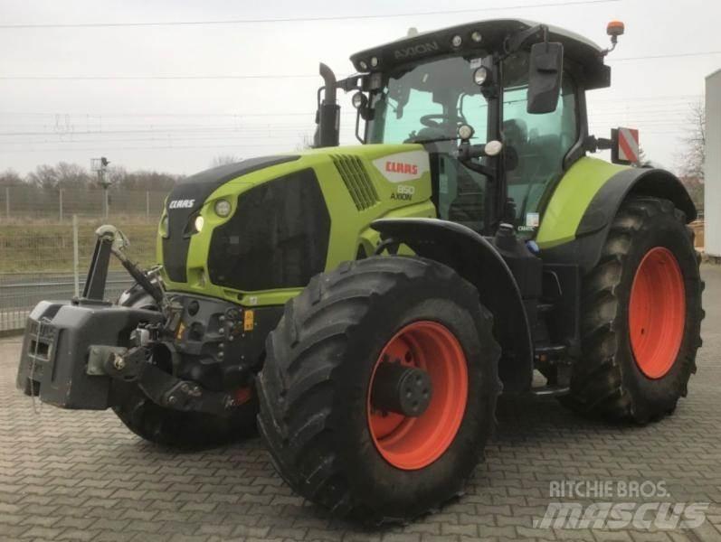 CLAAS AXION 850 Tratores Agrícolas usados