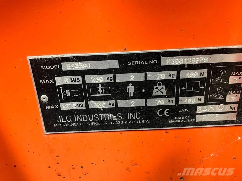 JLG E 450 AJ Elevadores braços articulados
