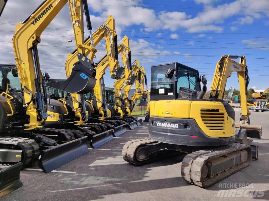 Yanmar Vio 80-1A Escavadoras Midi 7t - 12t