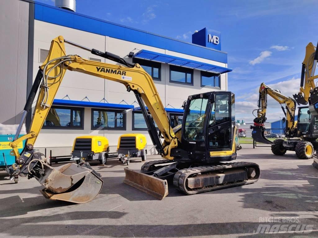 Yanmar Vio 80-1A Escavadoras Midi 7t - 12t