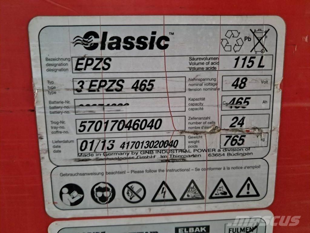 Linde R16S-12 Empilhadores Elevadores