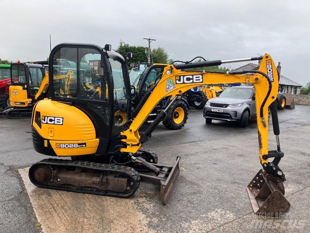 JCB 8026 CTS Mini Escavadoras <7t