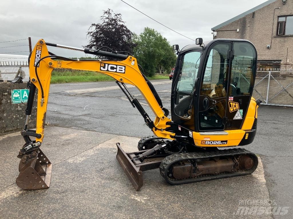 JCB 8026 CTS Mini Escavadoras <7t