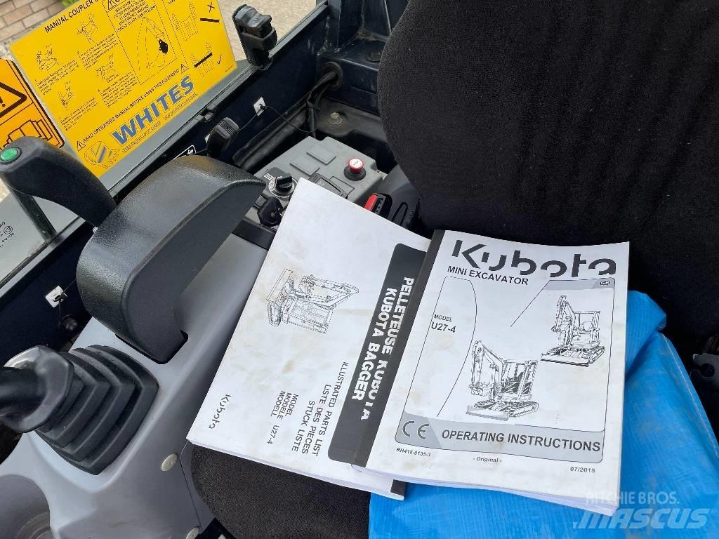 Kubota U 27-4 Mini Escavadoras <7t
