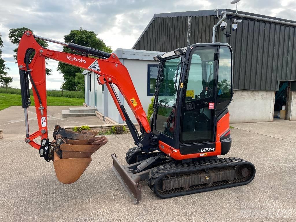 Kubota U 27-4 Mini Escavadoras <7t